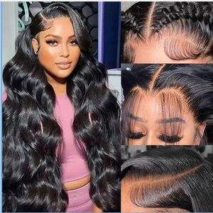 Luxurious Black Wavy Hair Extensions